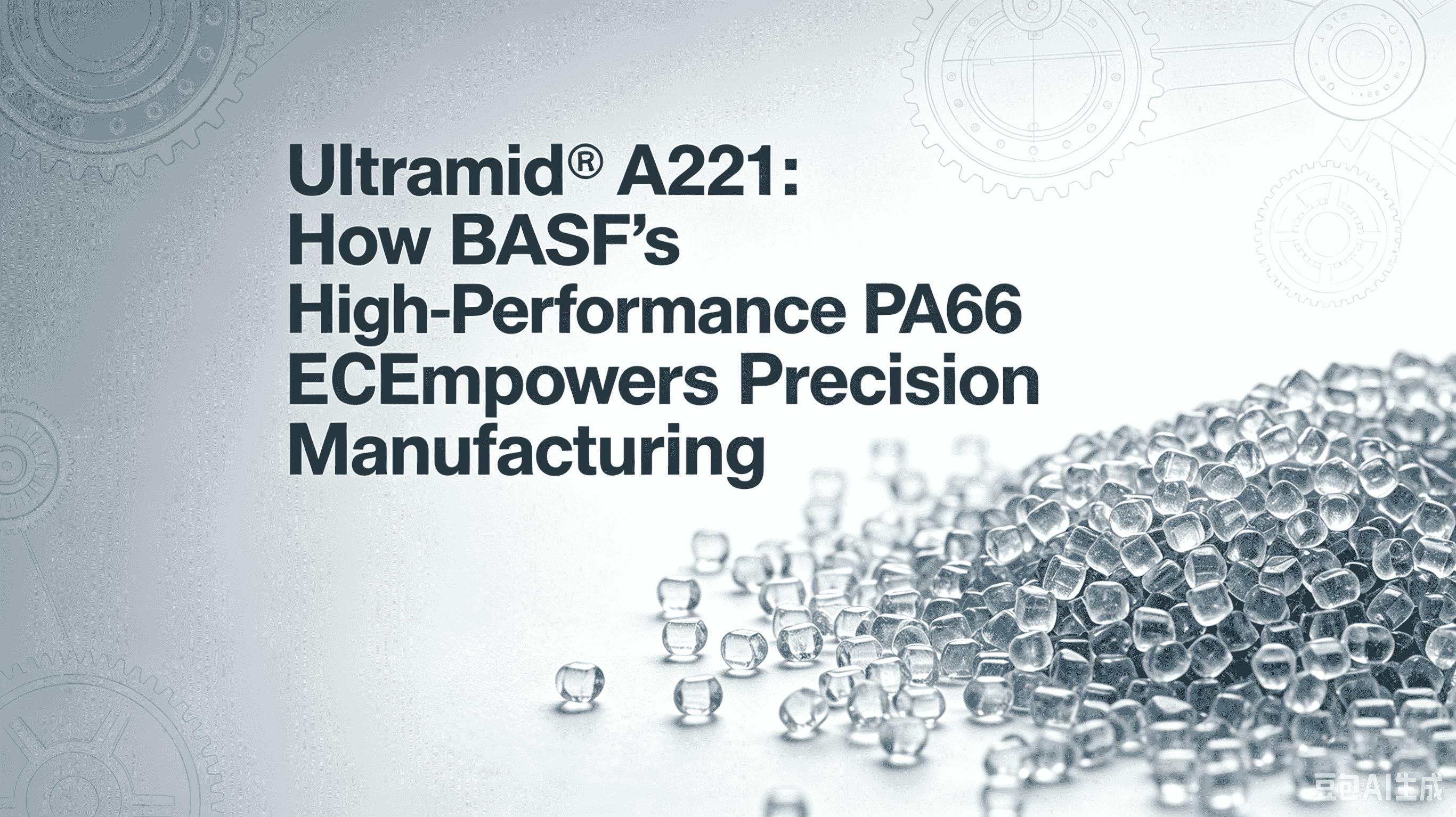 Ultramid® A221: BASF の高性能 PA66 がどのように精密製造を強化するか