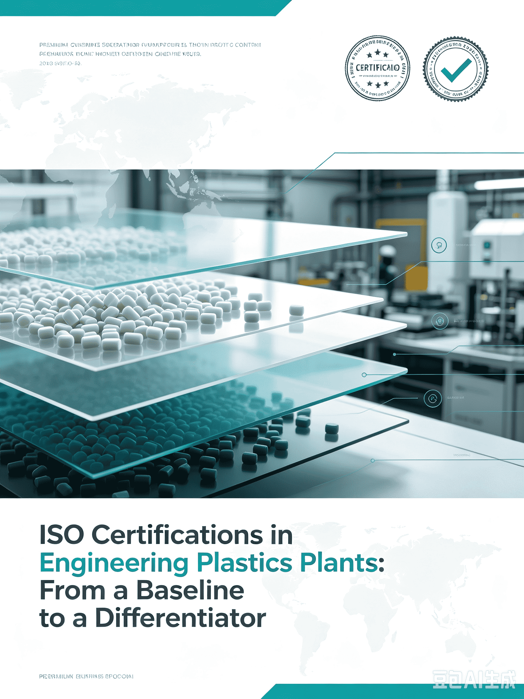 エンプラ工場における ISO 認証: ベースラインから差別化要因へ